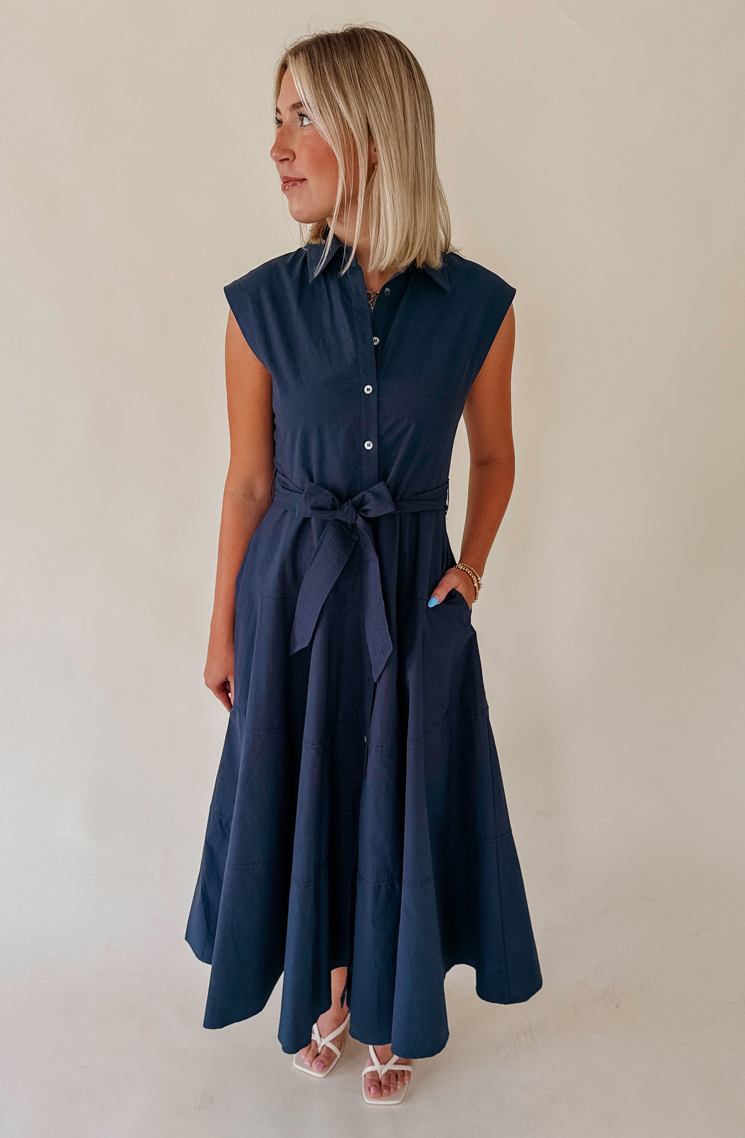 MIDNIGHT HOUR BUTTONED MIDI