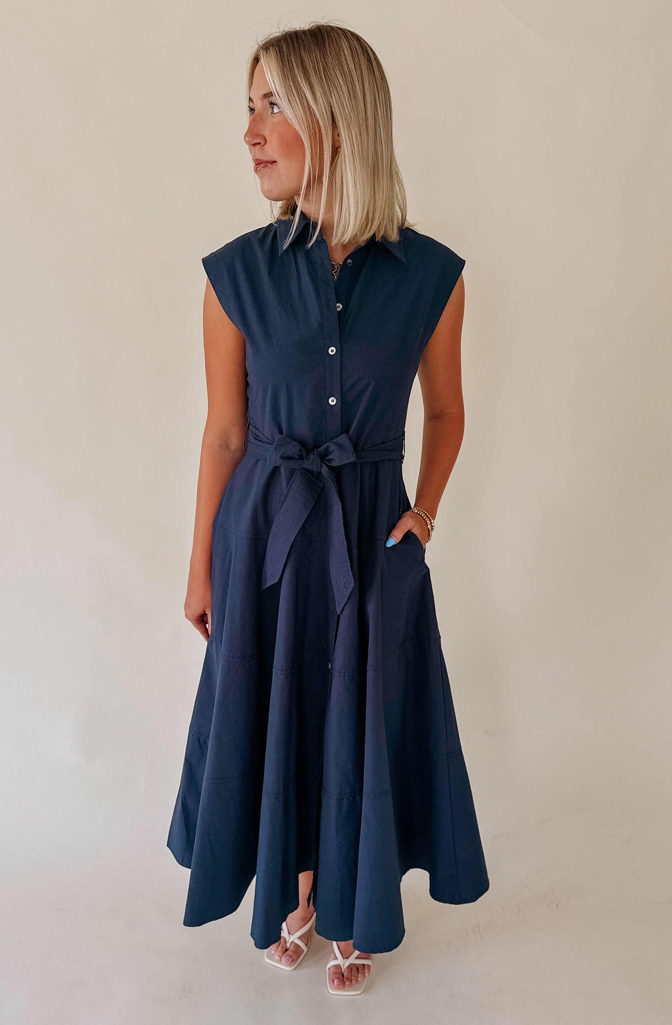 MIDNIGHT HOUR BUTTONED MIDI