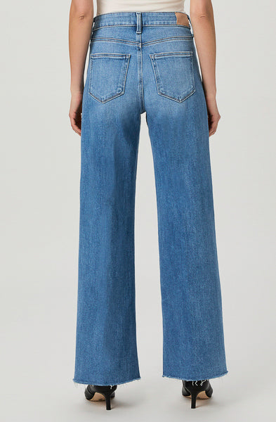 PAIGE ANESSA 31&quot; INCH RAW HEM DENIM