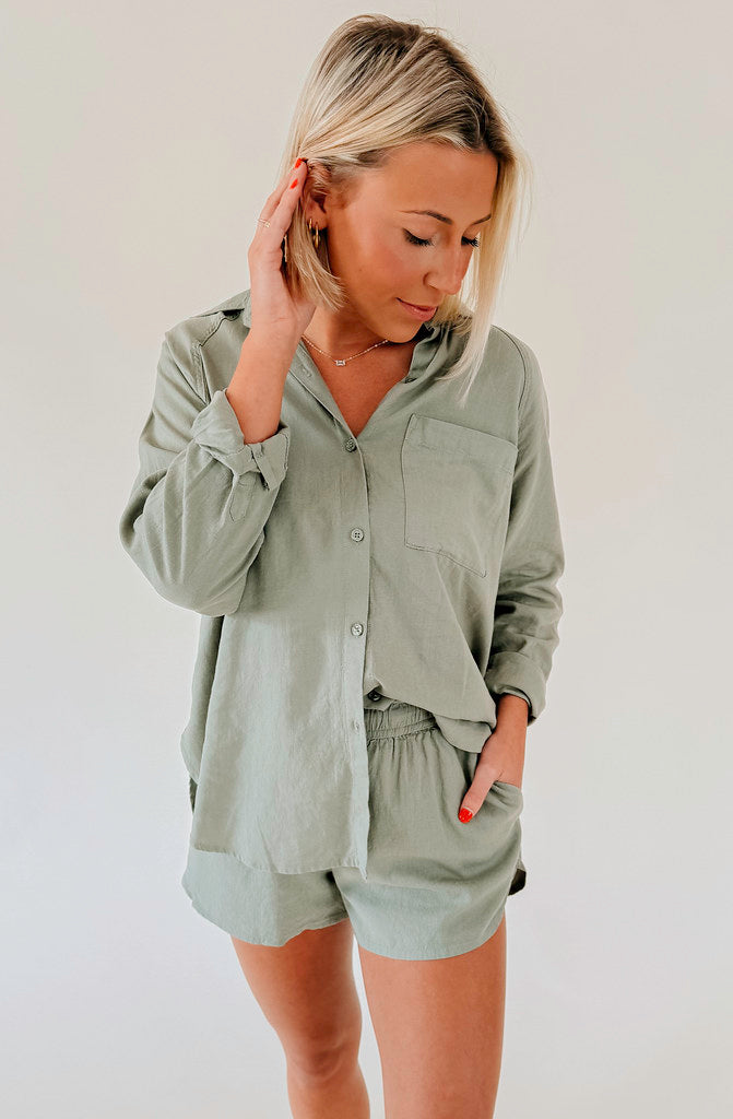 Z SUPPLY PERFECT LINEN TOP