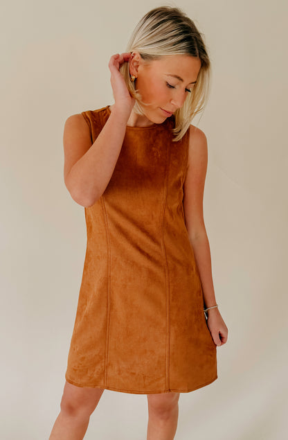 THE SOPH SUEDE DRESS