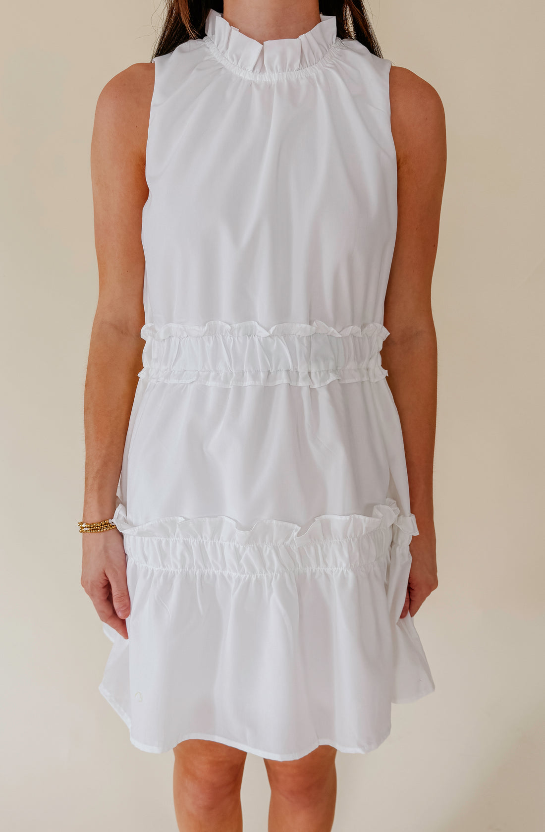 DRAMA FREE HIGH NECK DRESS
