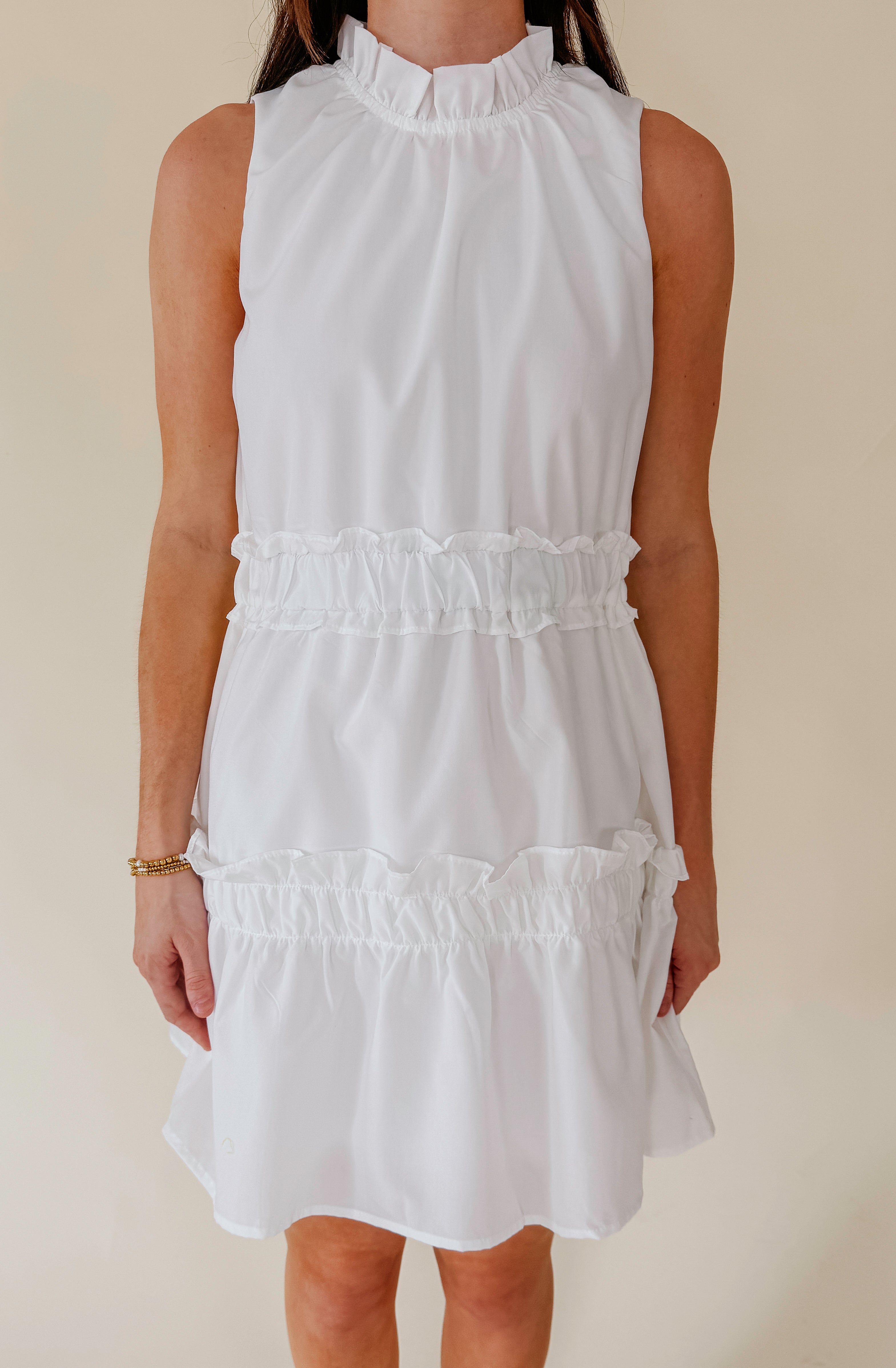 DRAMA FREE HIGH NECK DRESS