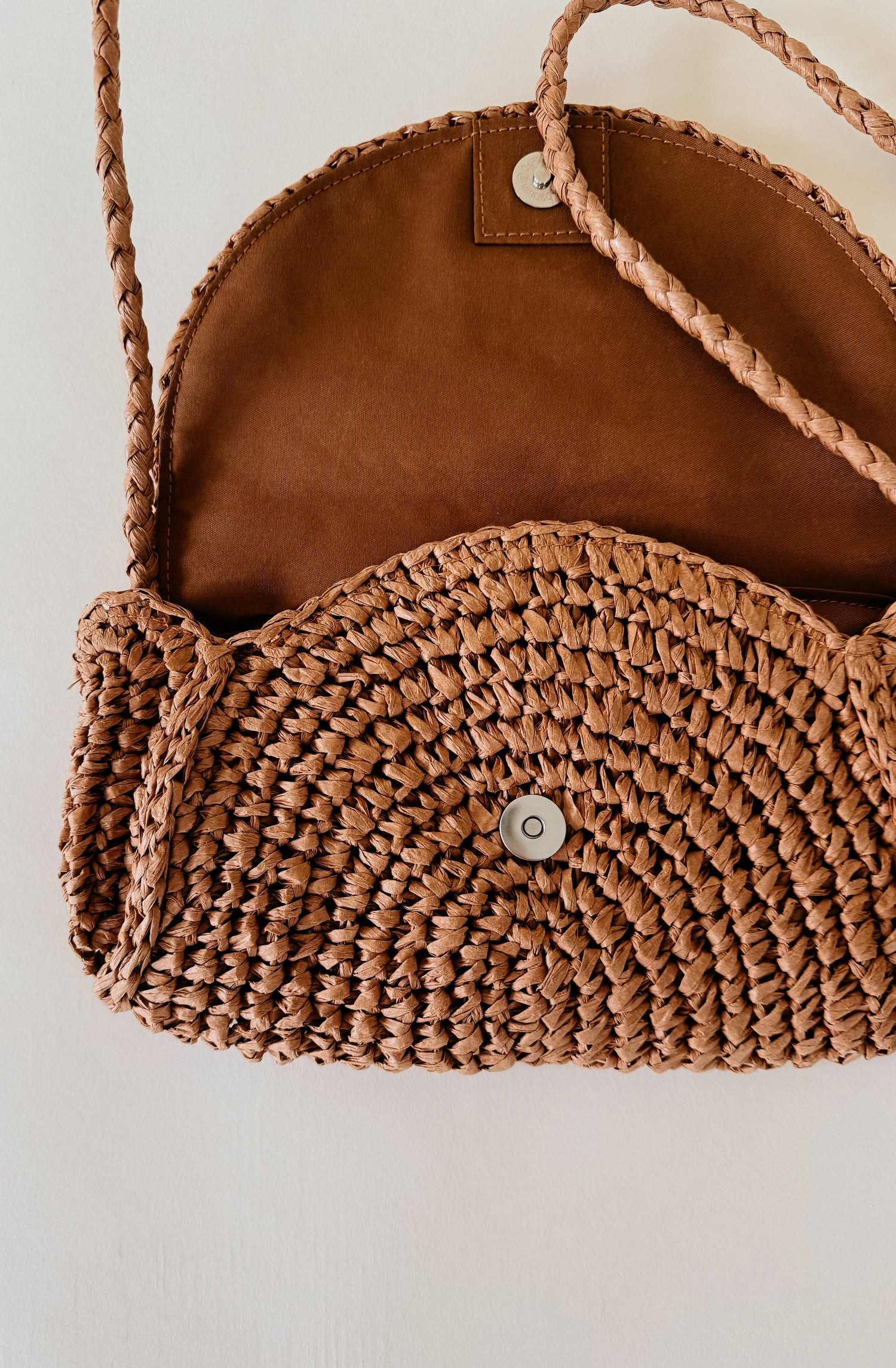 Z SUPPLY SAND DOLLAR MINI STRAW BAG