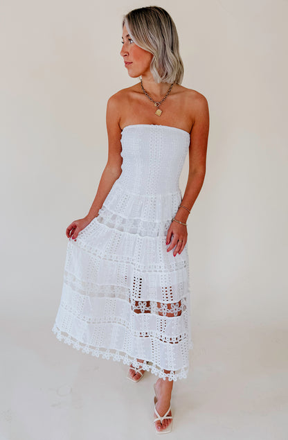 SO TUBULAR SMOCKED DRESS
