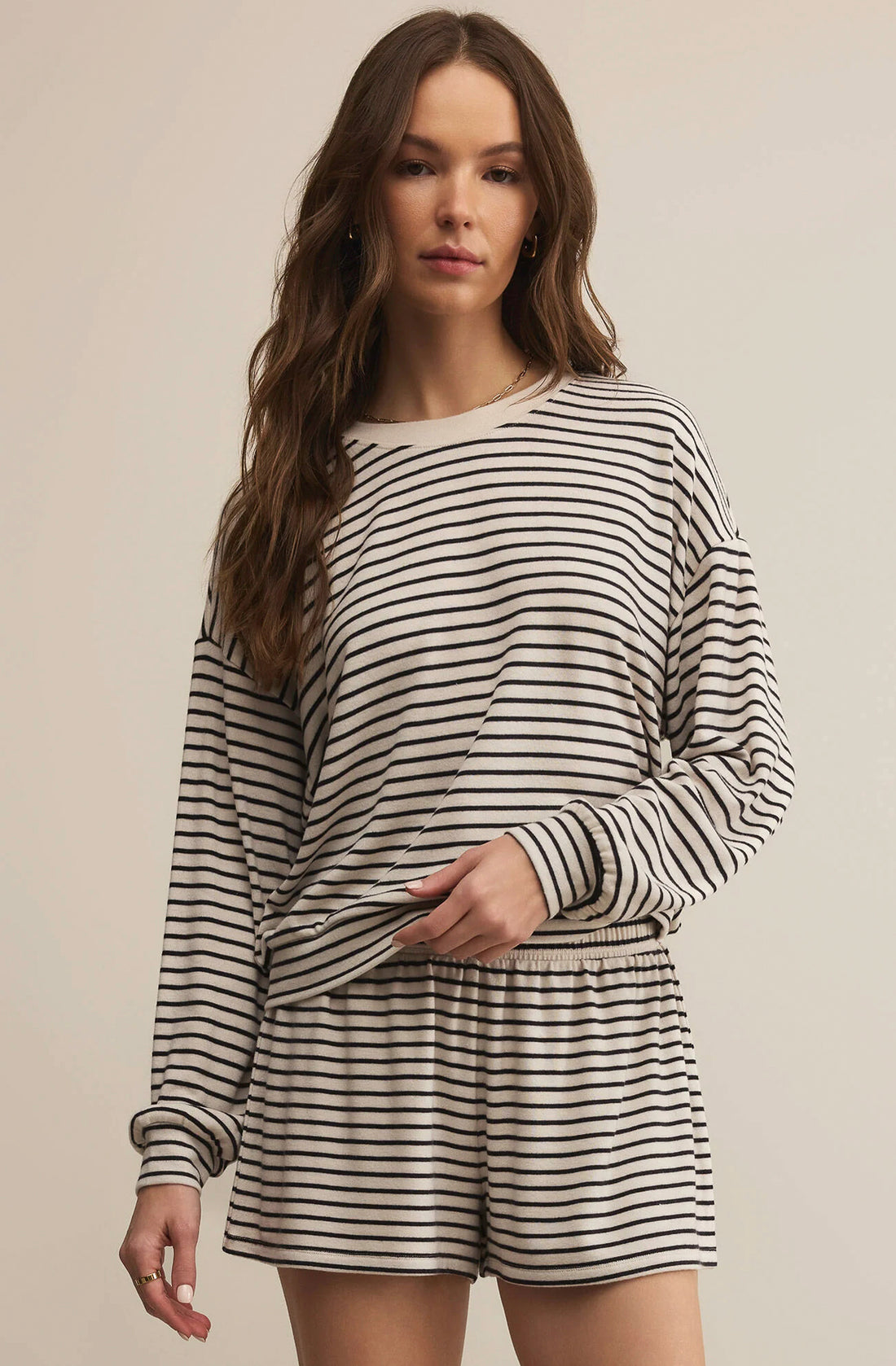 Z SUPPLY LUXE STRIPE TOP