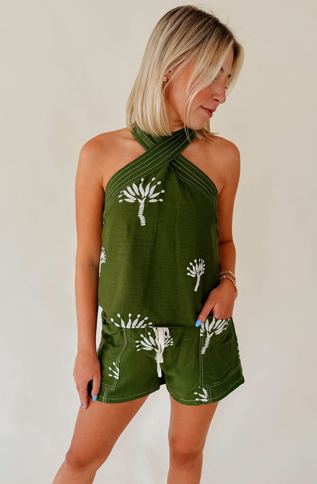 CIEBON ADARA EMBROIDERED TOP