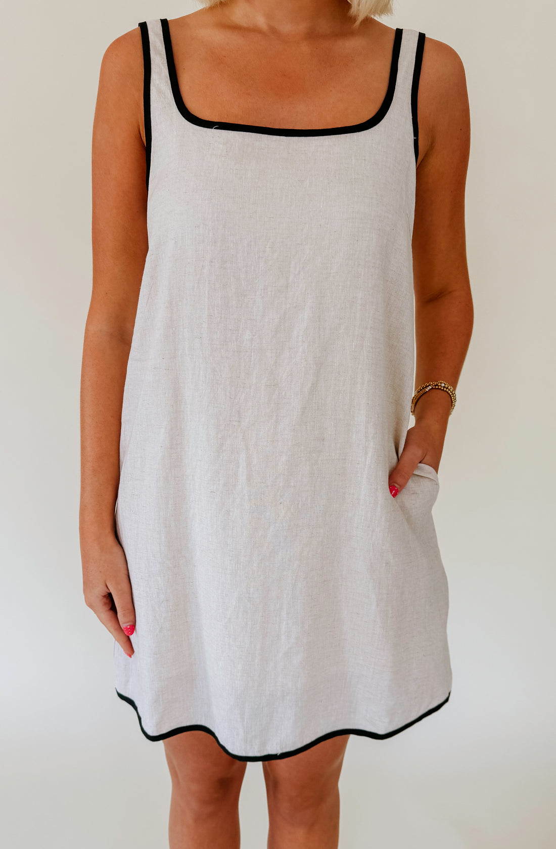 MIXED BLEND DRESS