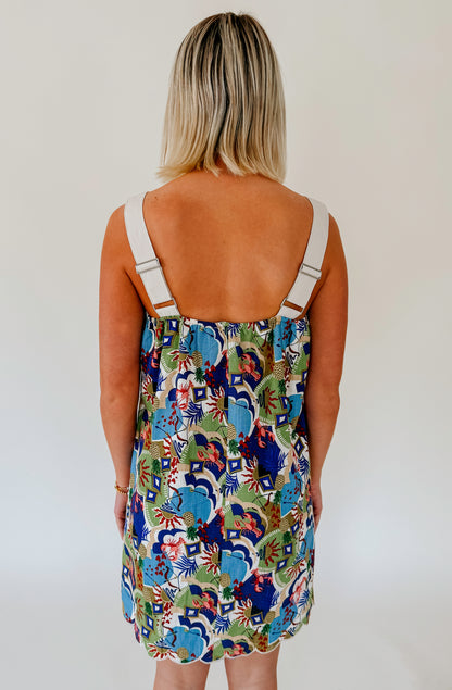 IN THE DETAILS SCALLOPED DRESS