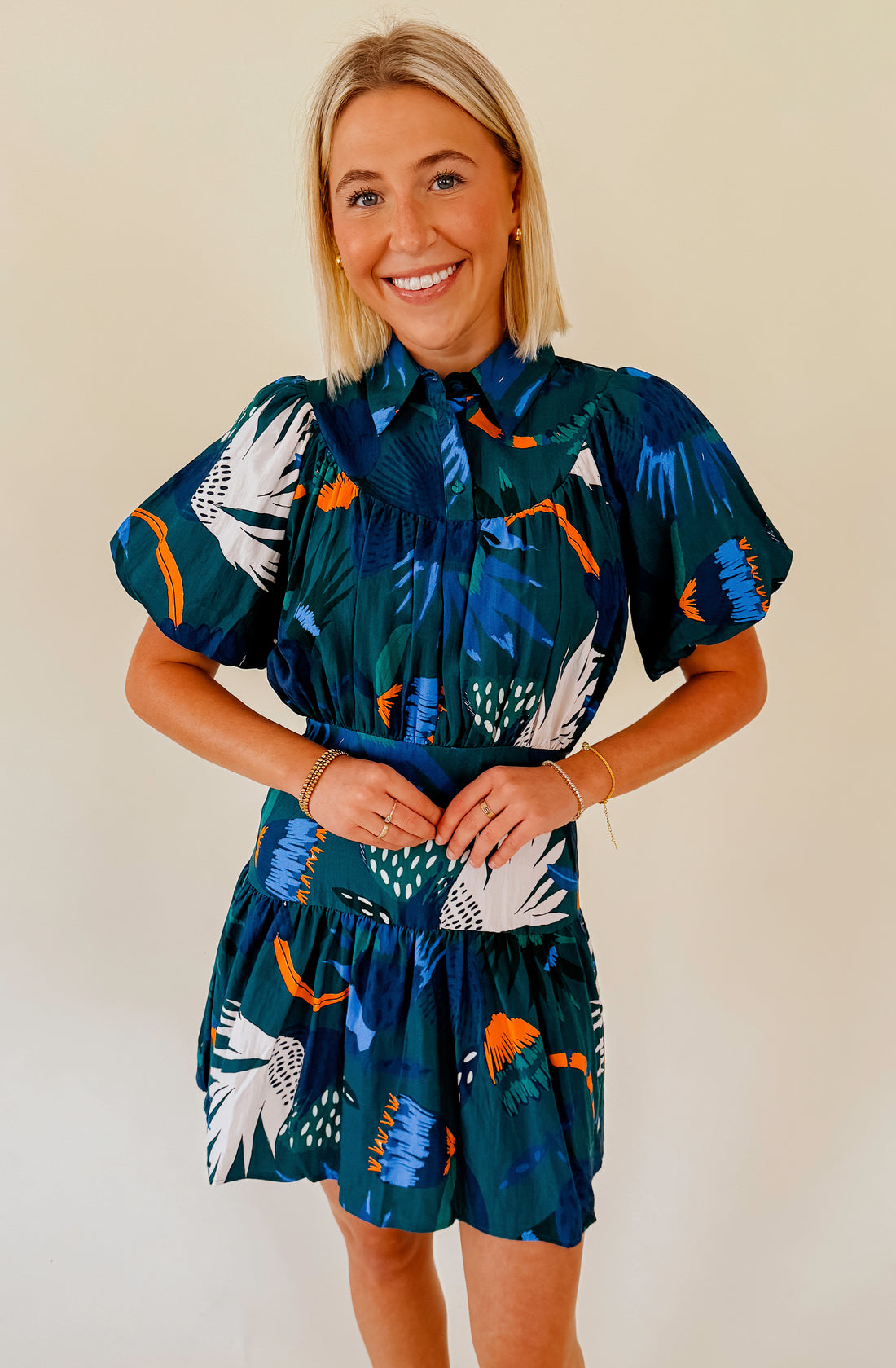 MADYSON PRINTED MINI DRESS