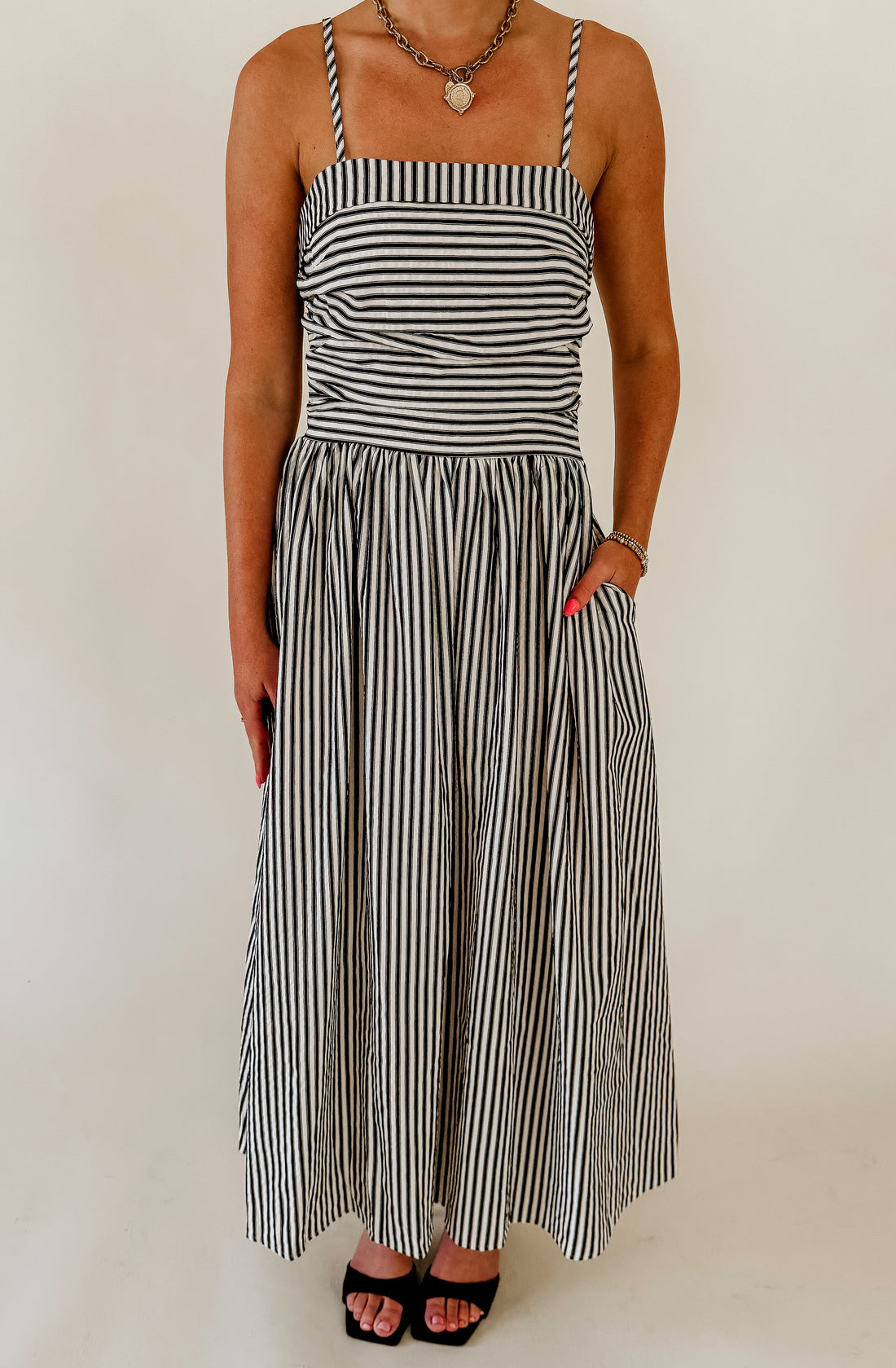 THE ALLISON STRIPED MIDI