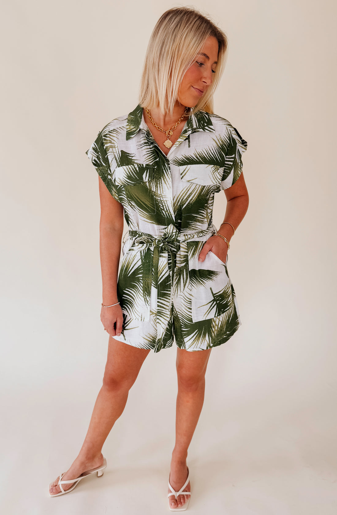 THE PIPER PRINTED ROMPER
