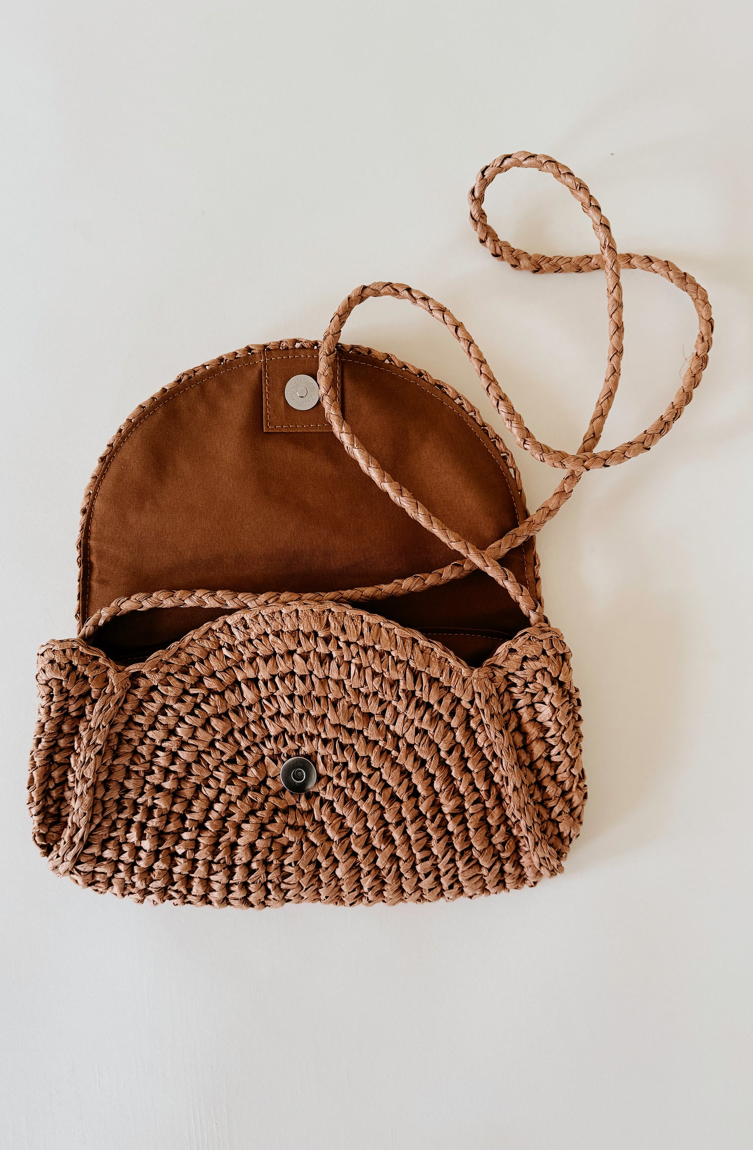 Z SUPPLY SAND DOLLAR MINI STRAW BAG