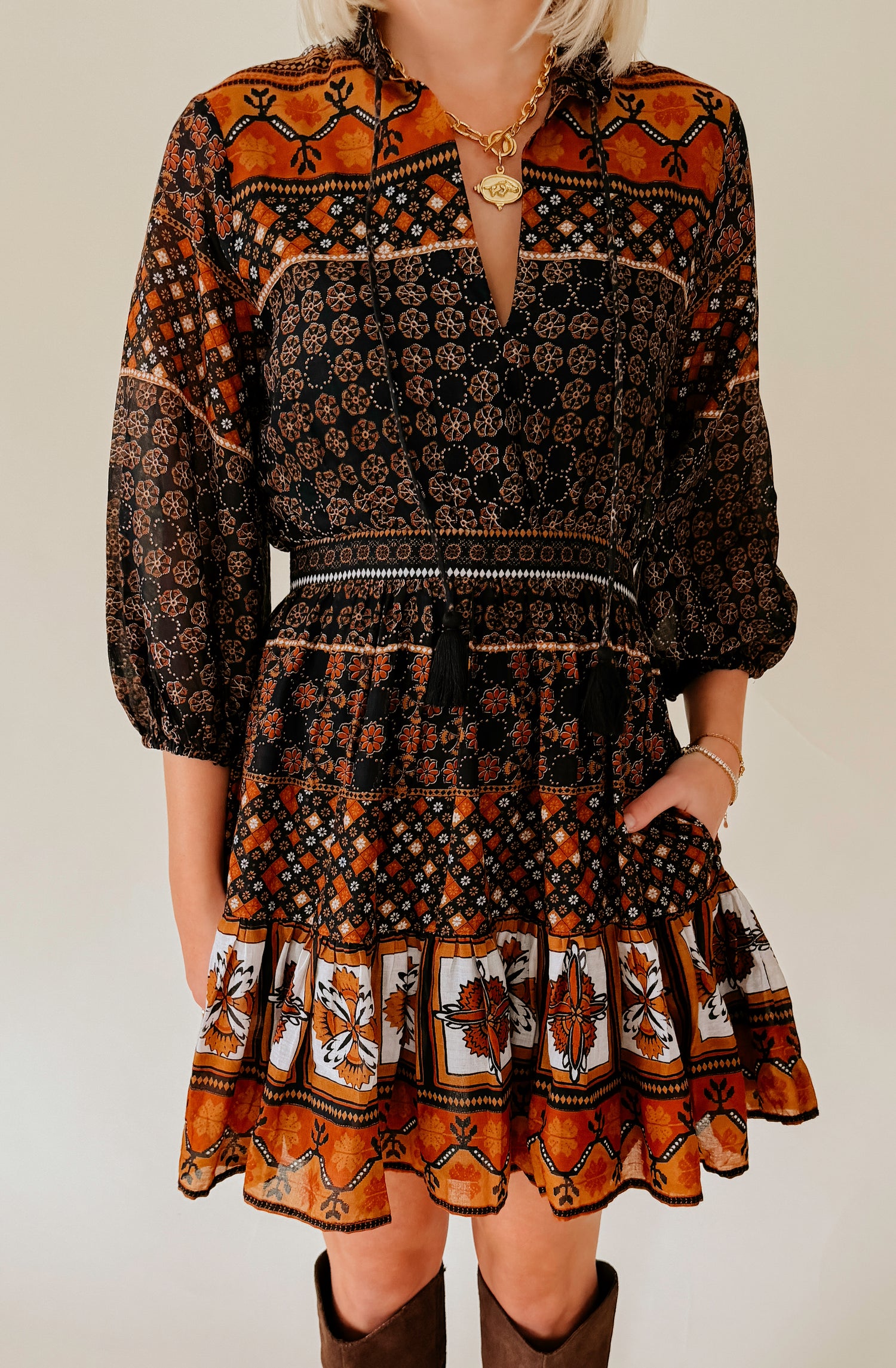 CLEOBELLA PRIYANKA MINI DRESS