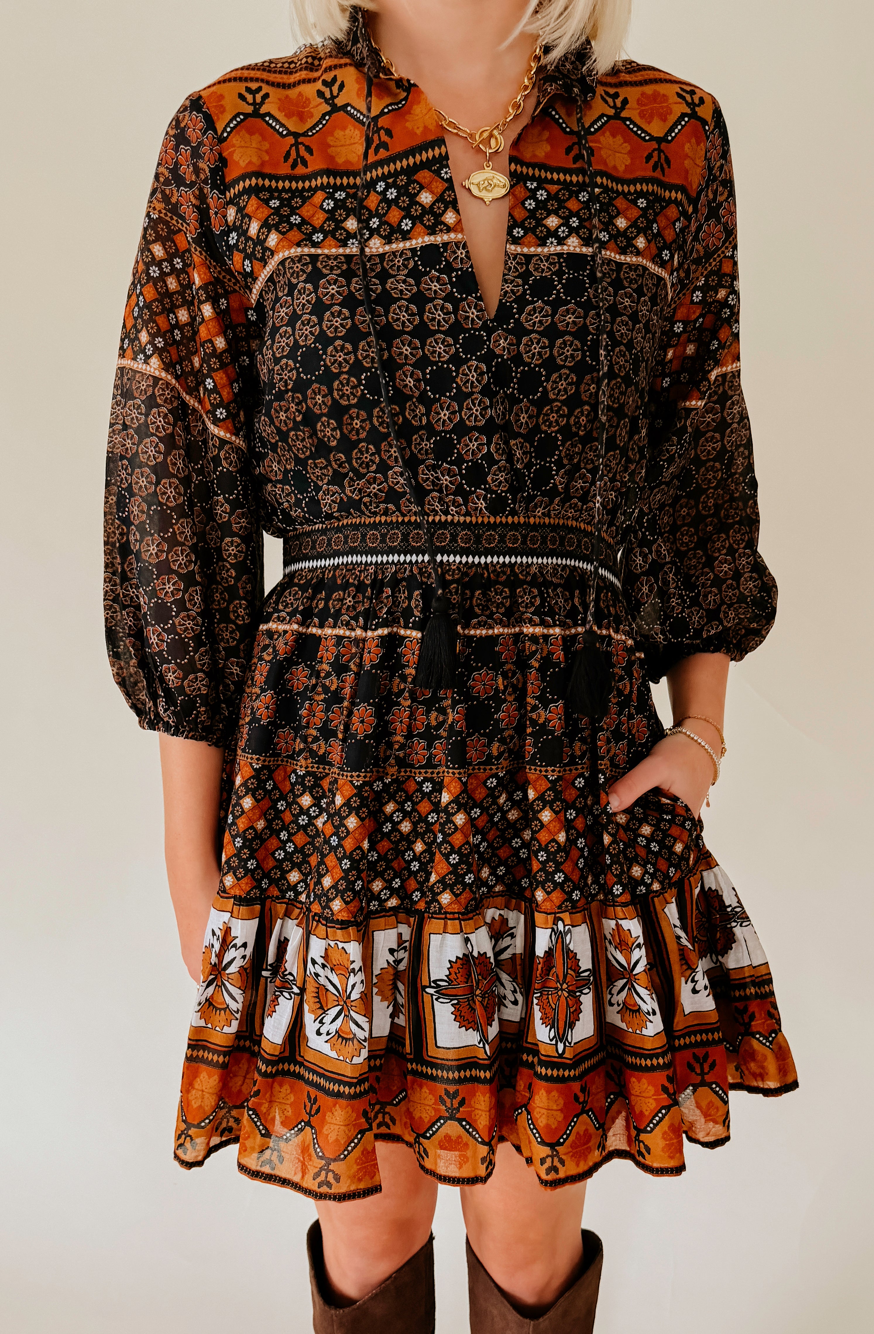 CLEOBELLA PRIYANKA MINI DRESS