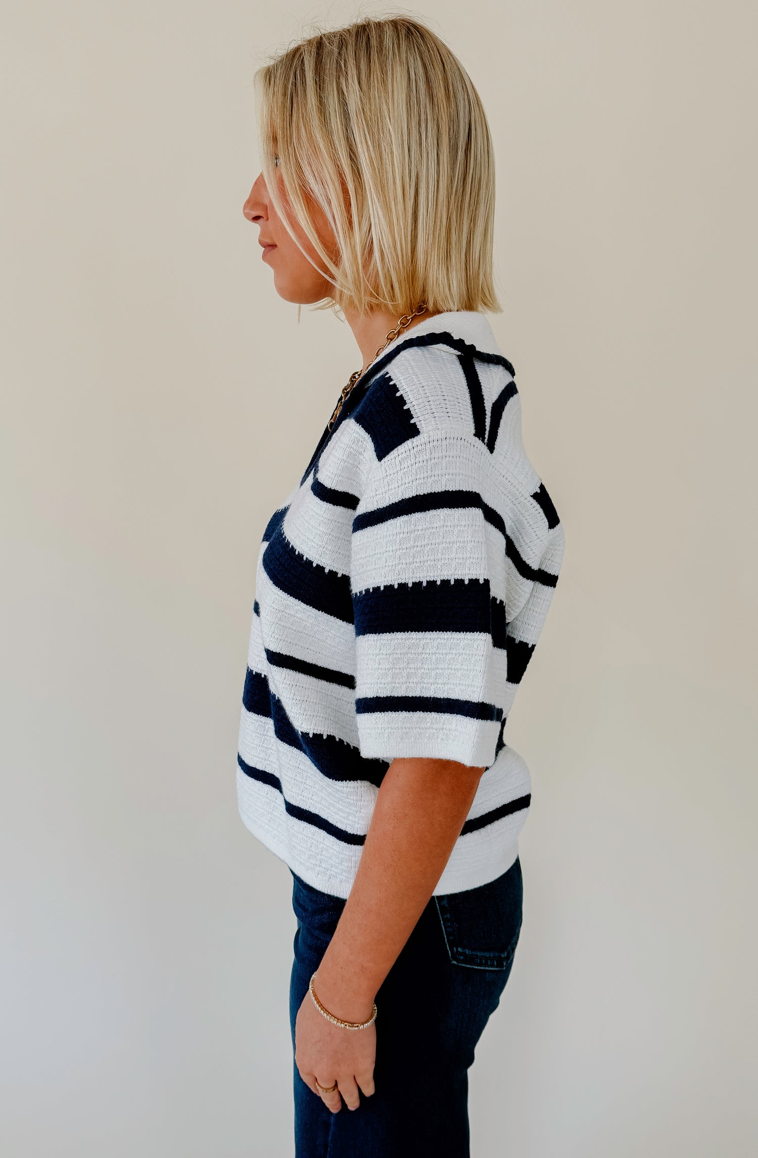 THE MALLORY COLLARED SWEATER