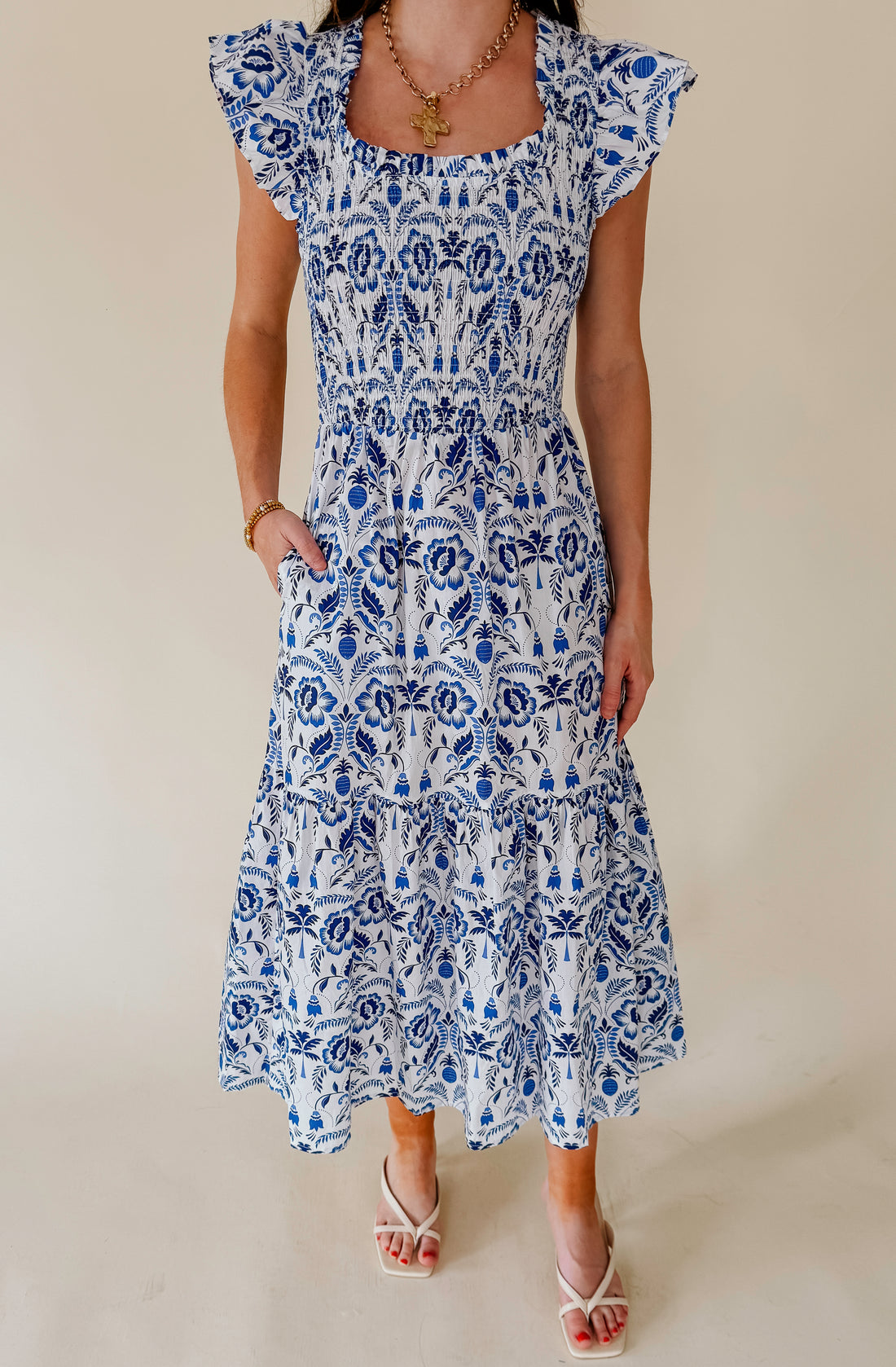 MARISOL FLORAL MIDI