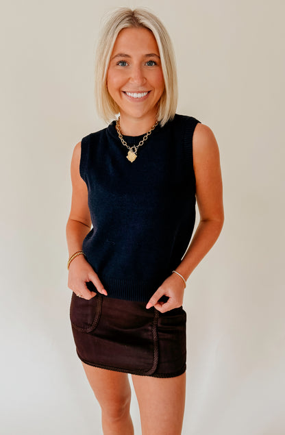 STEVE MADDEN JEANE SWEATER VEST