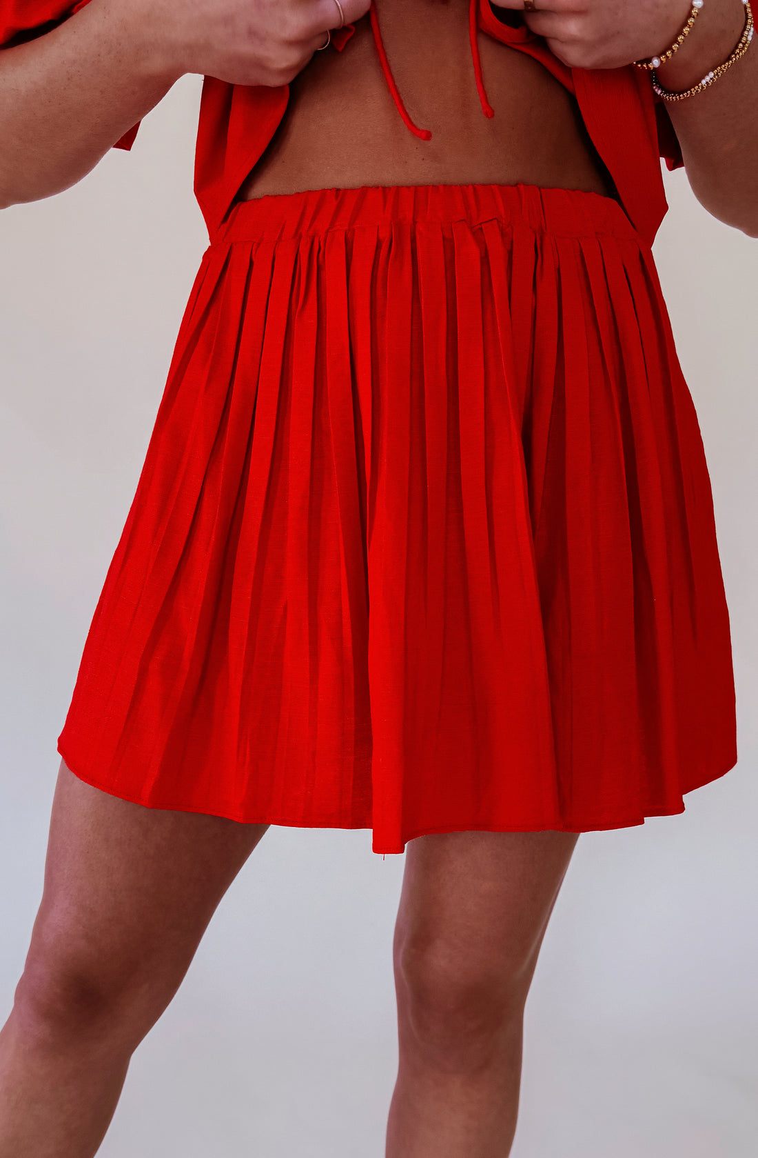 ARIA PLEATED SKIRT