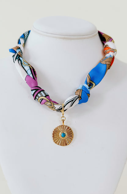 MARIPOSA SCARF NECKLACE