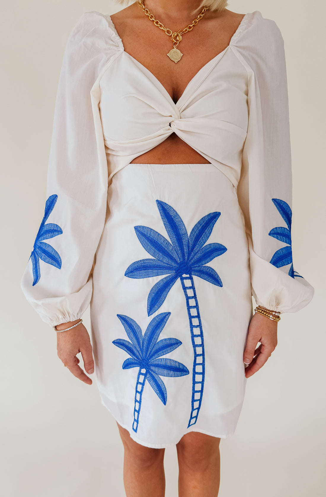 OASIS TWIST FRONT DRESS