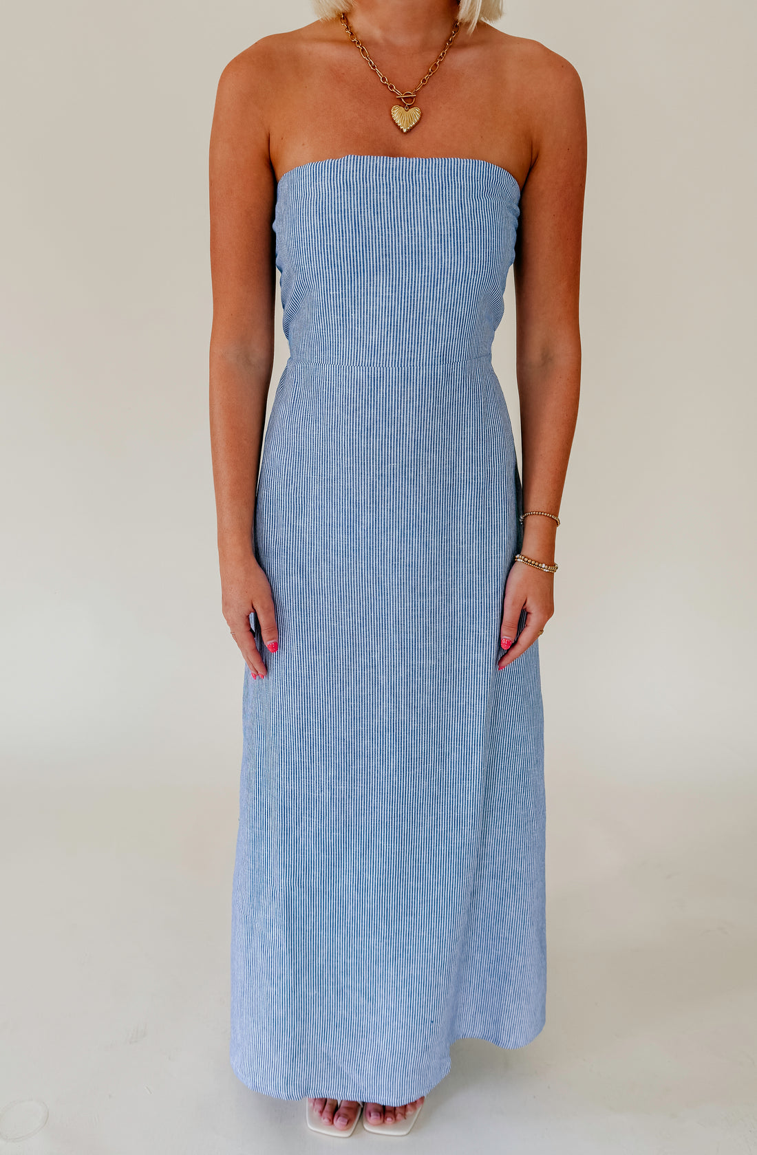 THE PORTLAND STRIPED DRESS