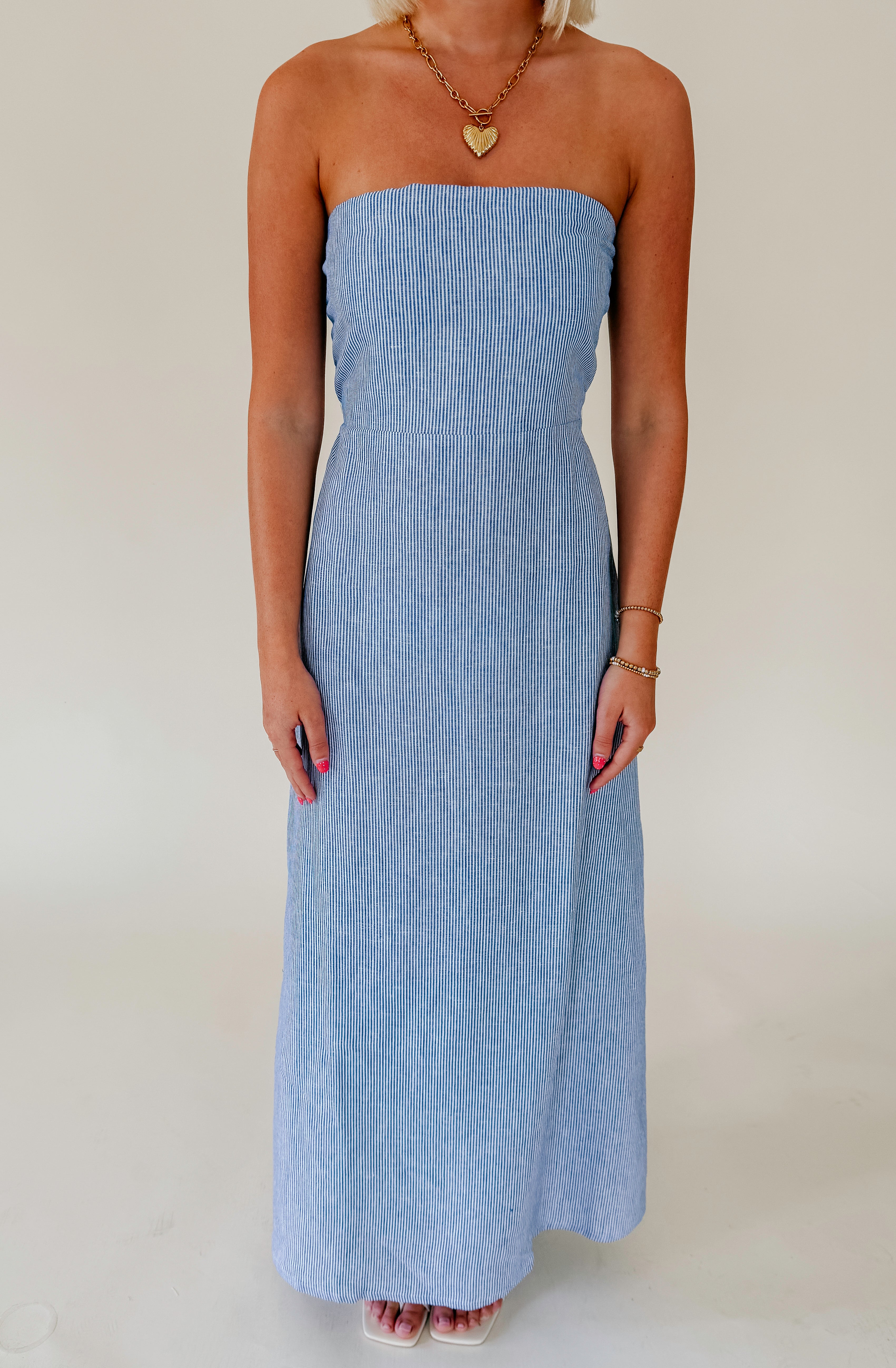 THE PORTLAND STRIPED DRESS