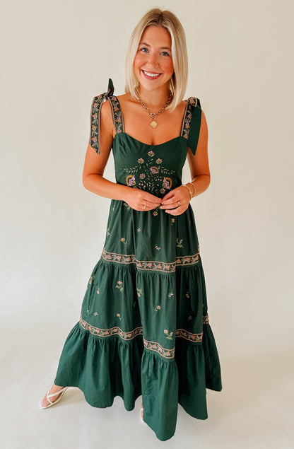 THE MABLE EMBROIDERED DRESS