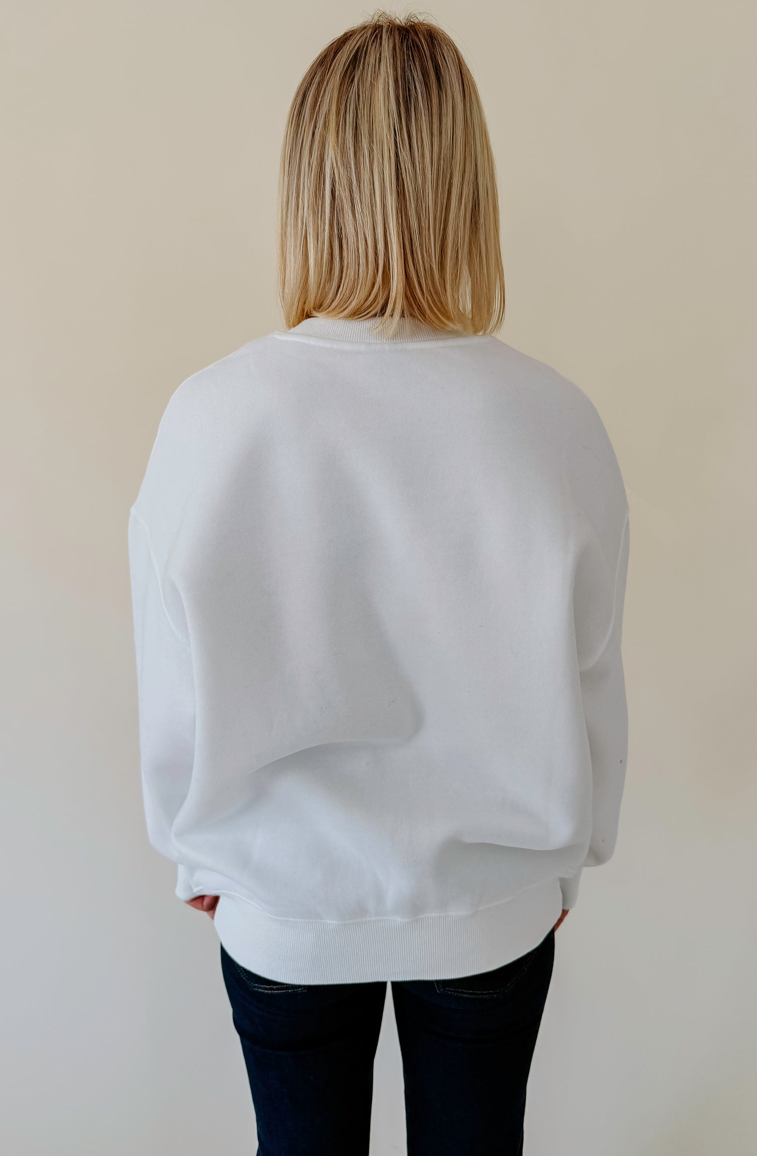 ARKANSAS EMBROIDERED OFFSIDE CREWNECK SWEATSHIRT