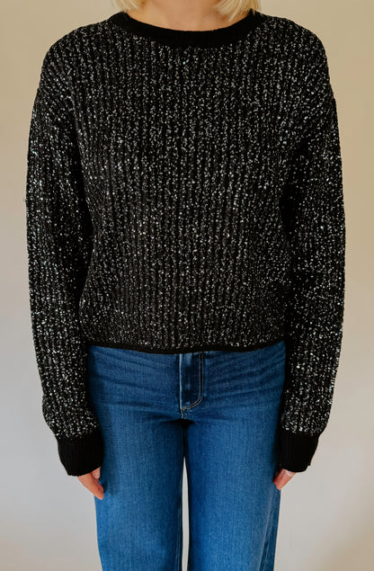 Z SUPPLY GLEAM SEQUIN SWEATER