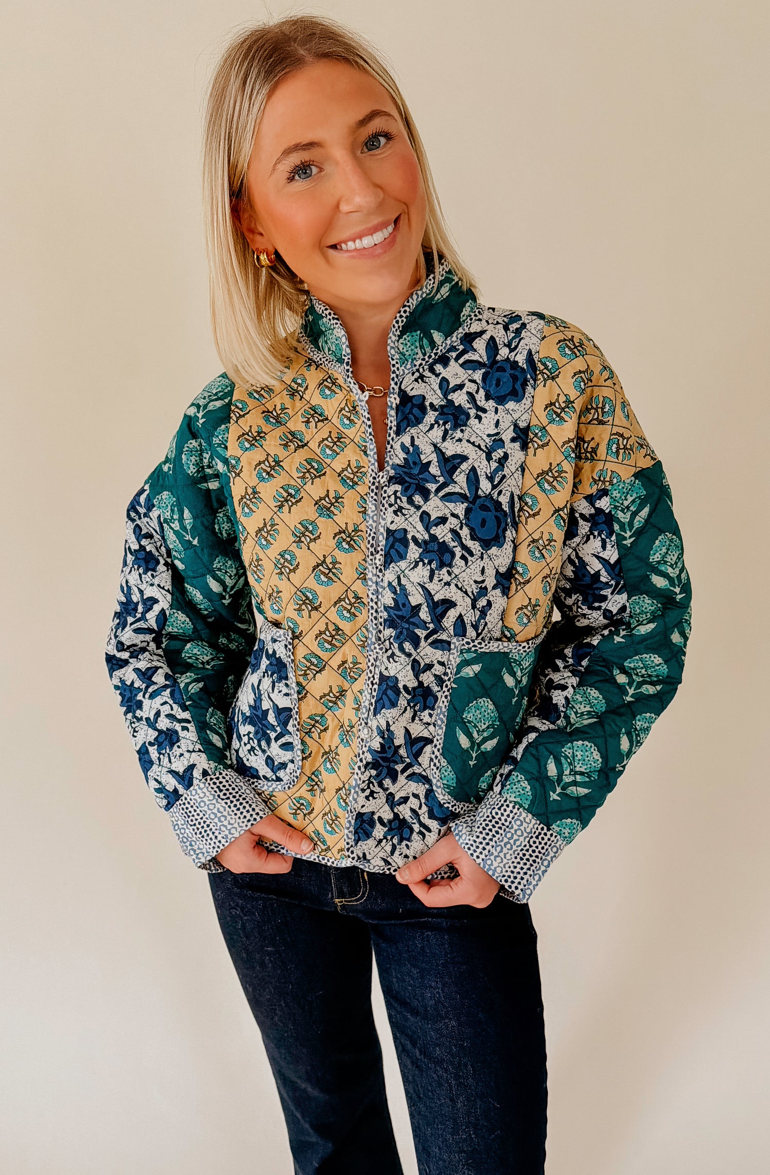 PATCH PERFECT QUILTED JACKET