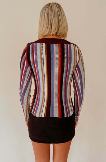 STEVE MADDEN SERRA SWEATER IN MULTI