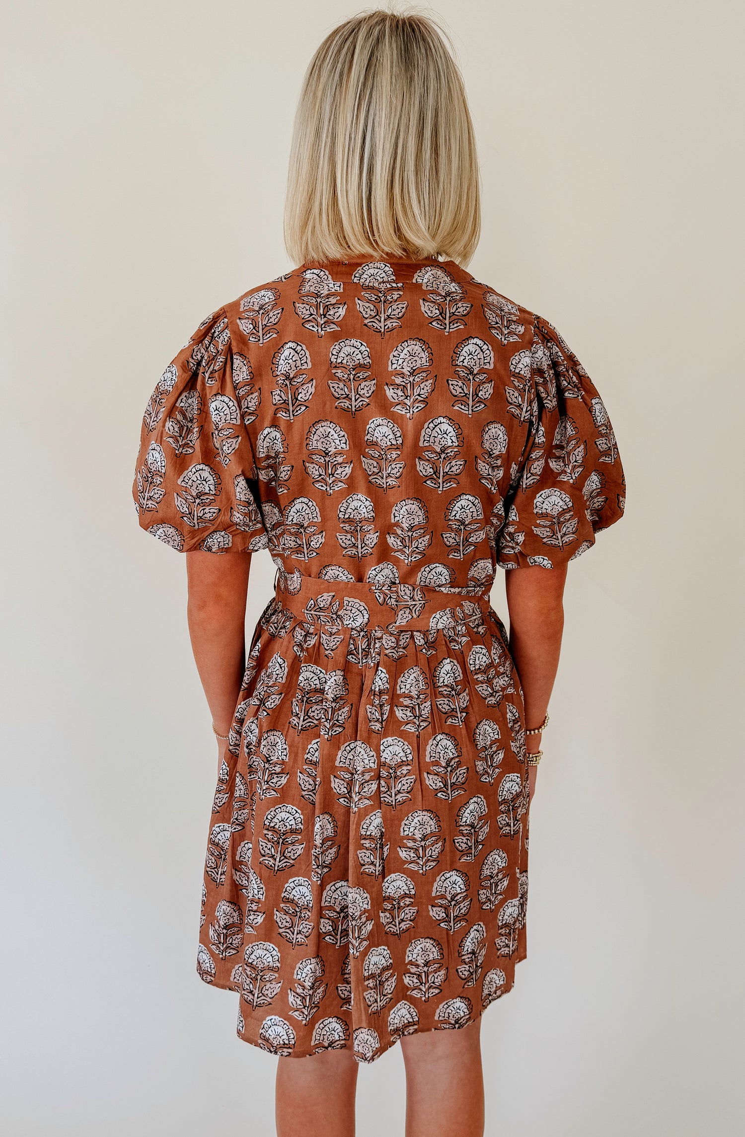 SPICE IT UP FLORAL MINI DRESS