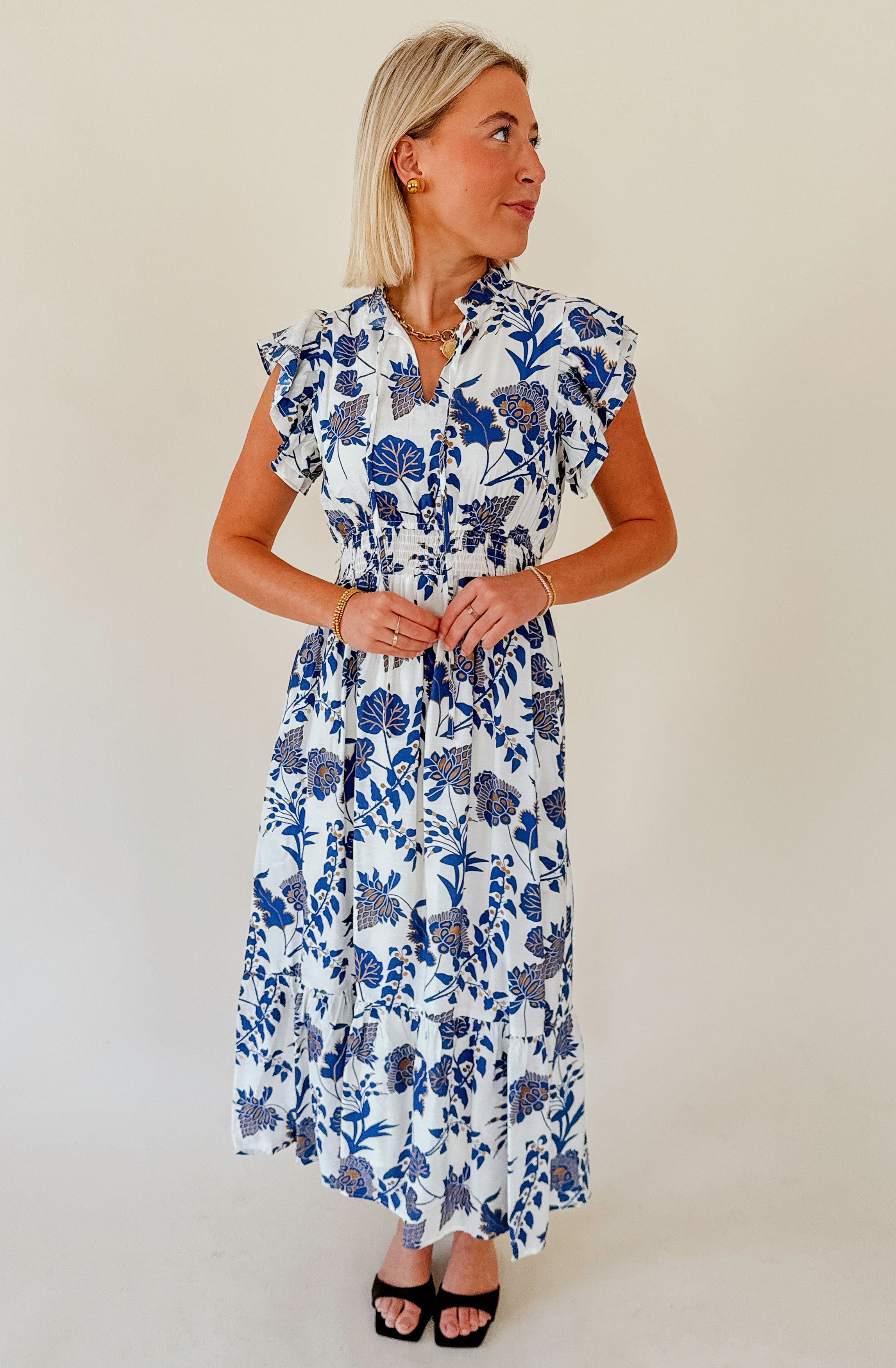 SUNDAY BEST FLORAL MIDI