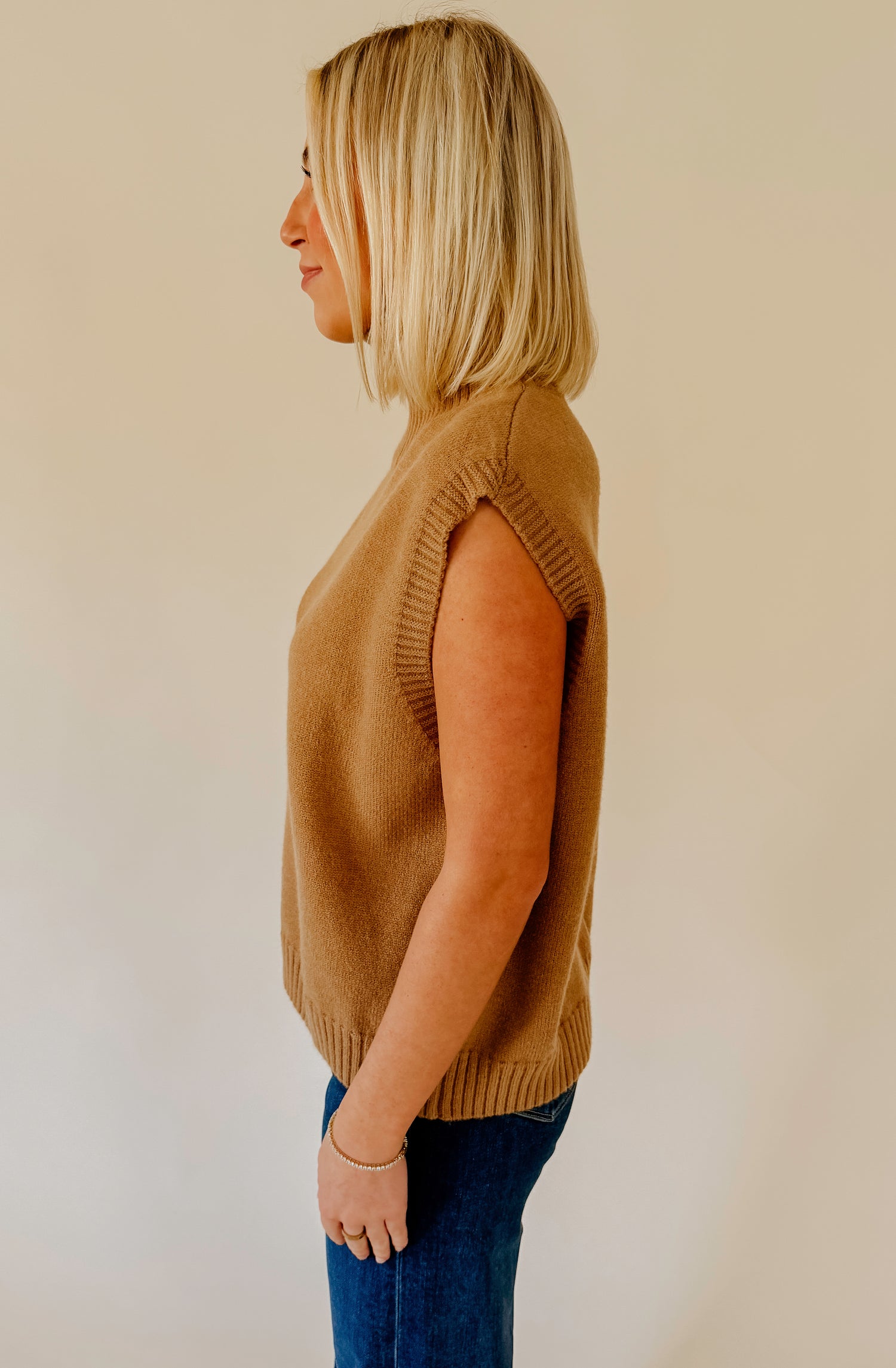 LOVE YOU A LATTE MOCK NECK SWEATER