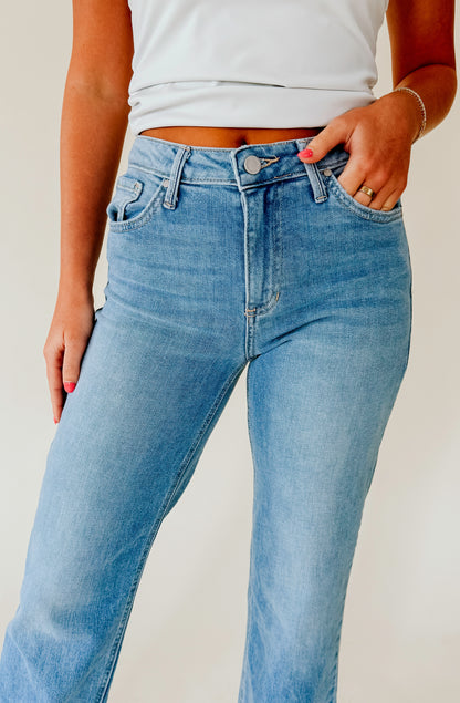 JUST BLACK STRETCHY STRAIGHT DENIM