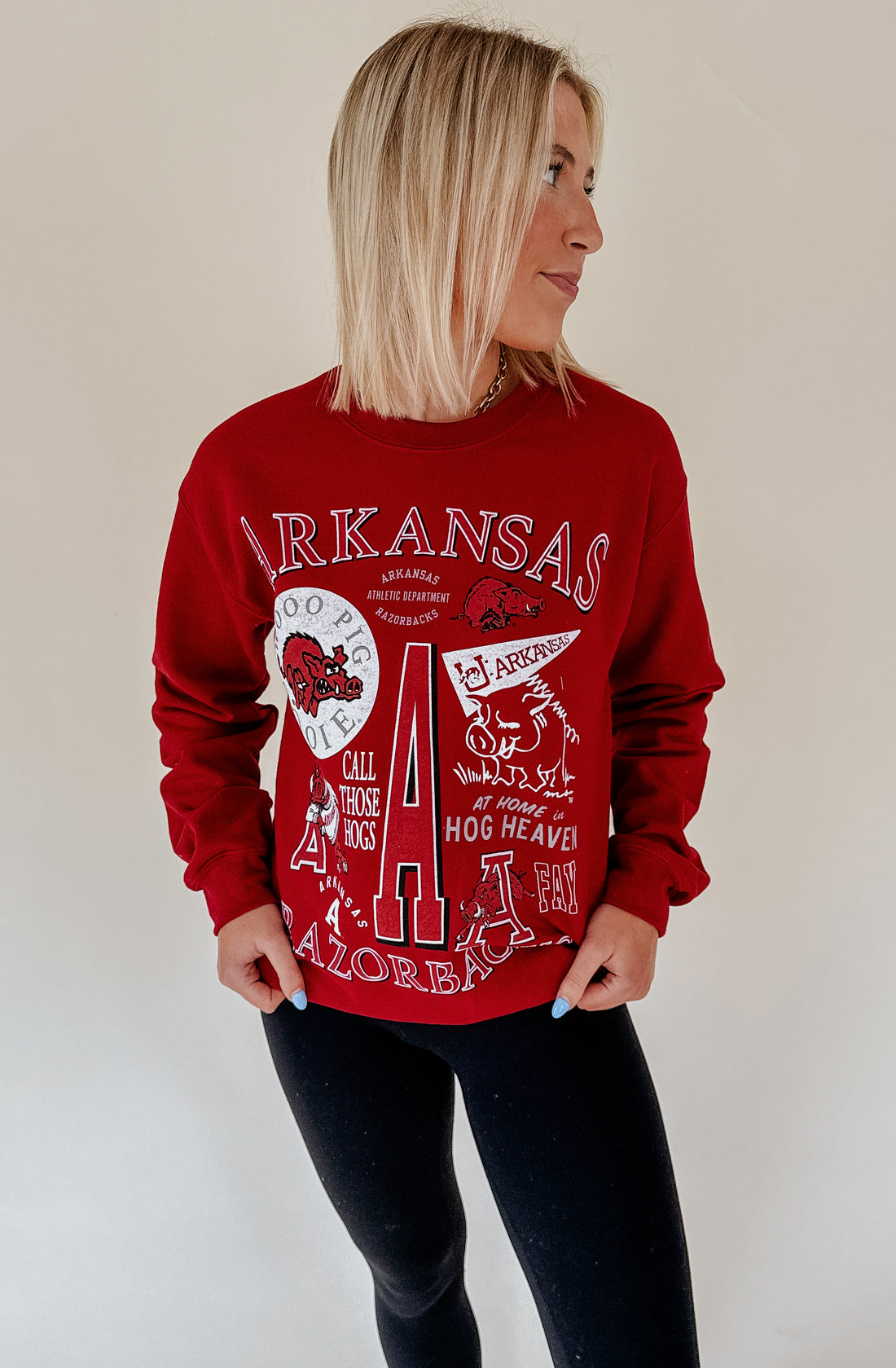 ARKANSAS VINTAGE STYLE SWEATSHIRT