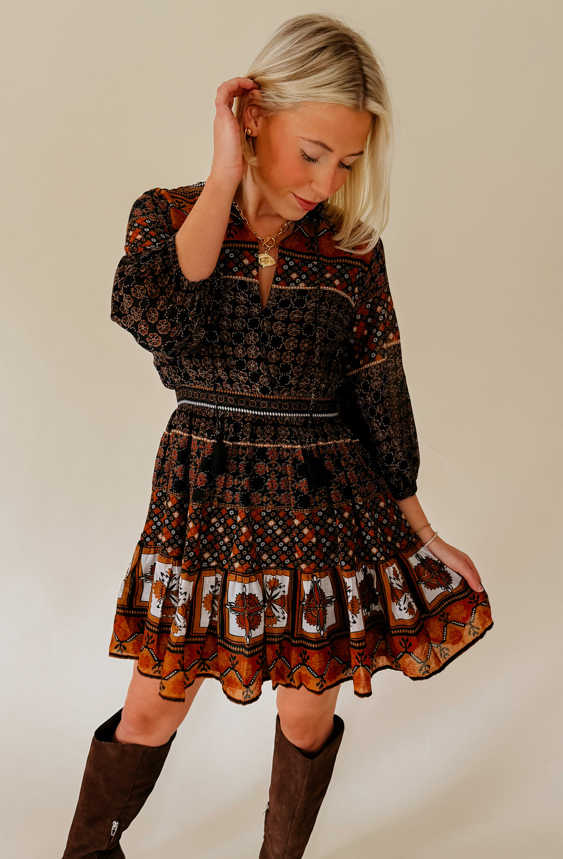 CLEOBELLA PRIYANKA MINI DRESS