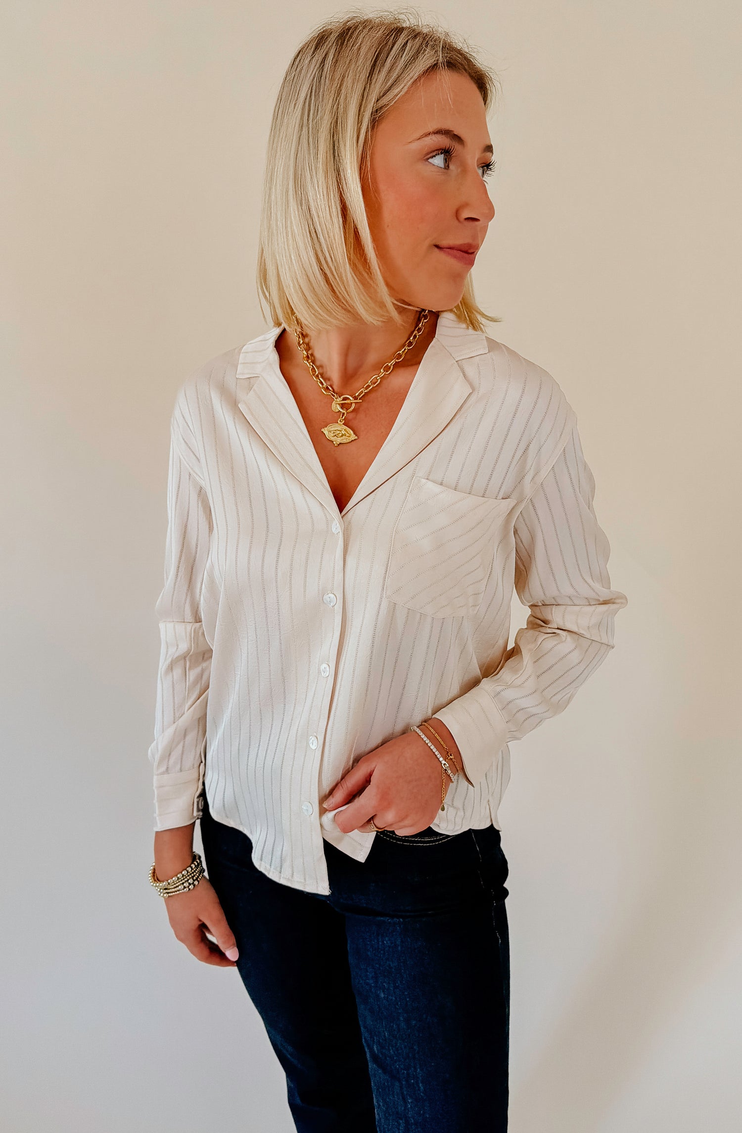 HEARTLOOM EREN LONG SLEEVE BLOUSE