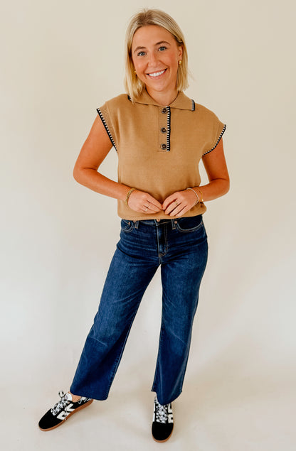 THE CORI SLEEVELESS SWEATER