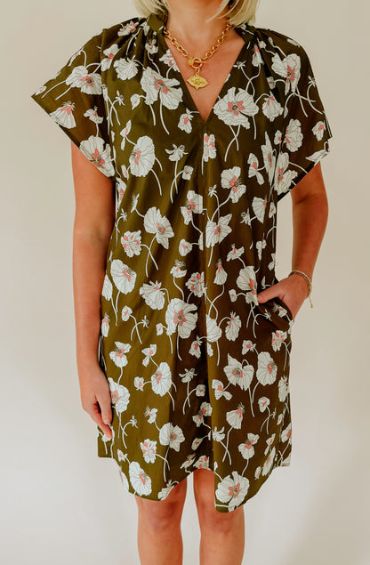 THE POPPY PRINTED DRESS