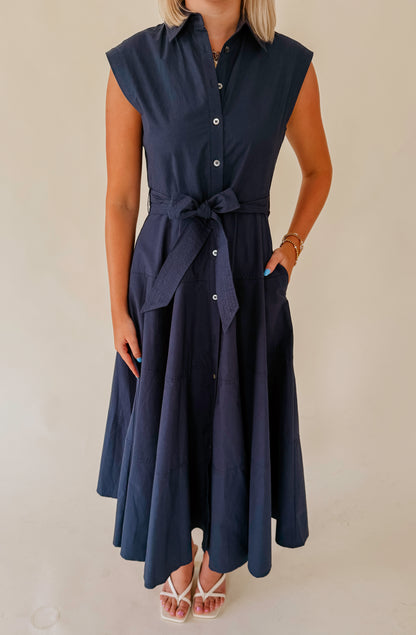 MIDNIGHT HOUR BUTTONED MIDI