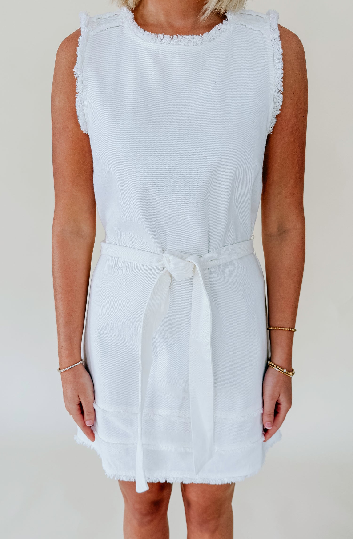 ON THE BOARDWALK DENIM DRESS