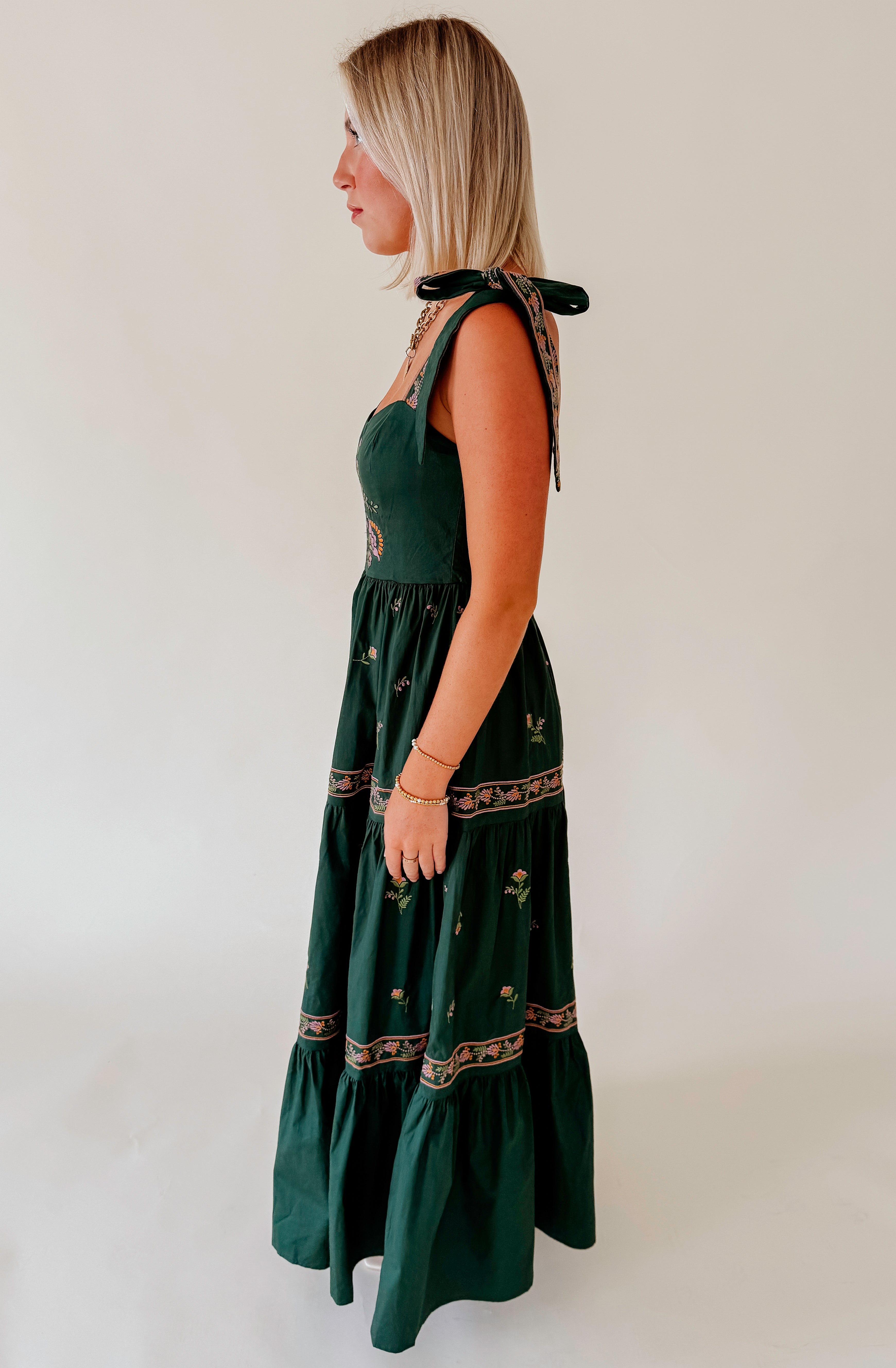 THE MABLE EMBROIDERED DRESS