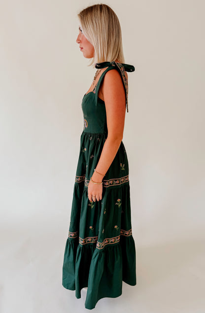 THE MABLE EMBROIDERED DRESS