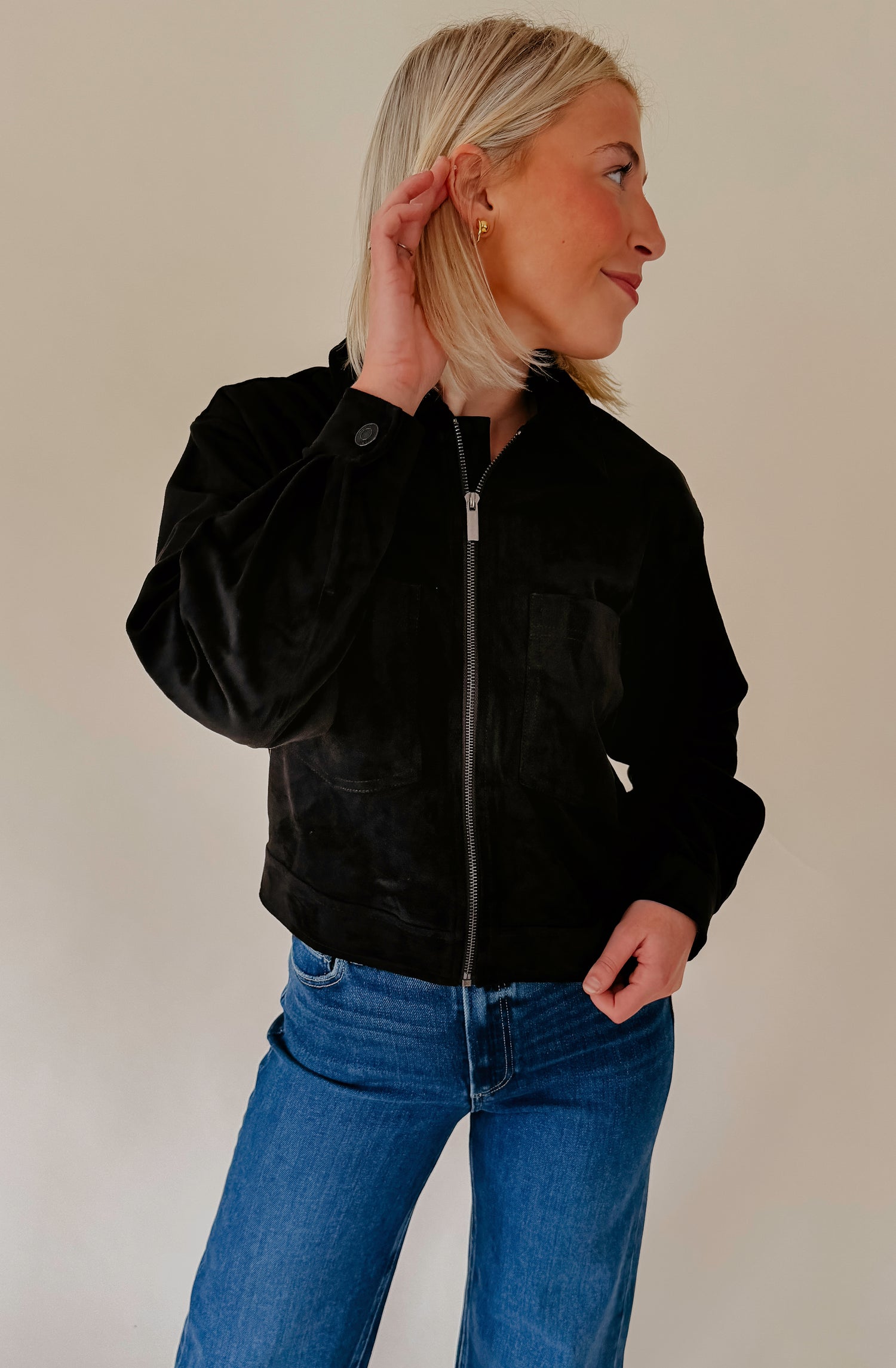 Z SUPPLY HERITAGE SUEDE JACKET