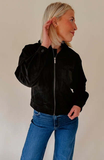 Z SUPPLY HERITAGE SUEDE JACKET