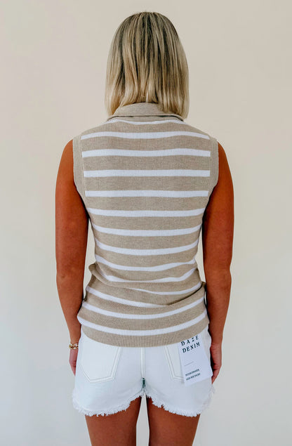 BELLA QUARTER ZIP TOP