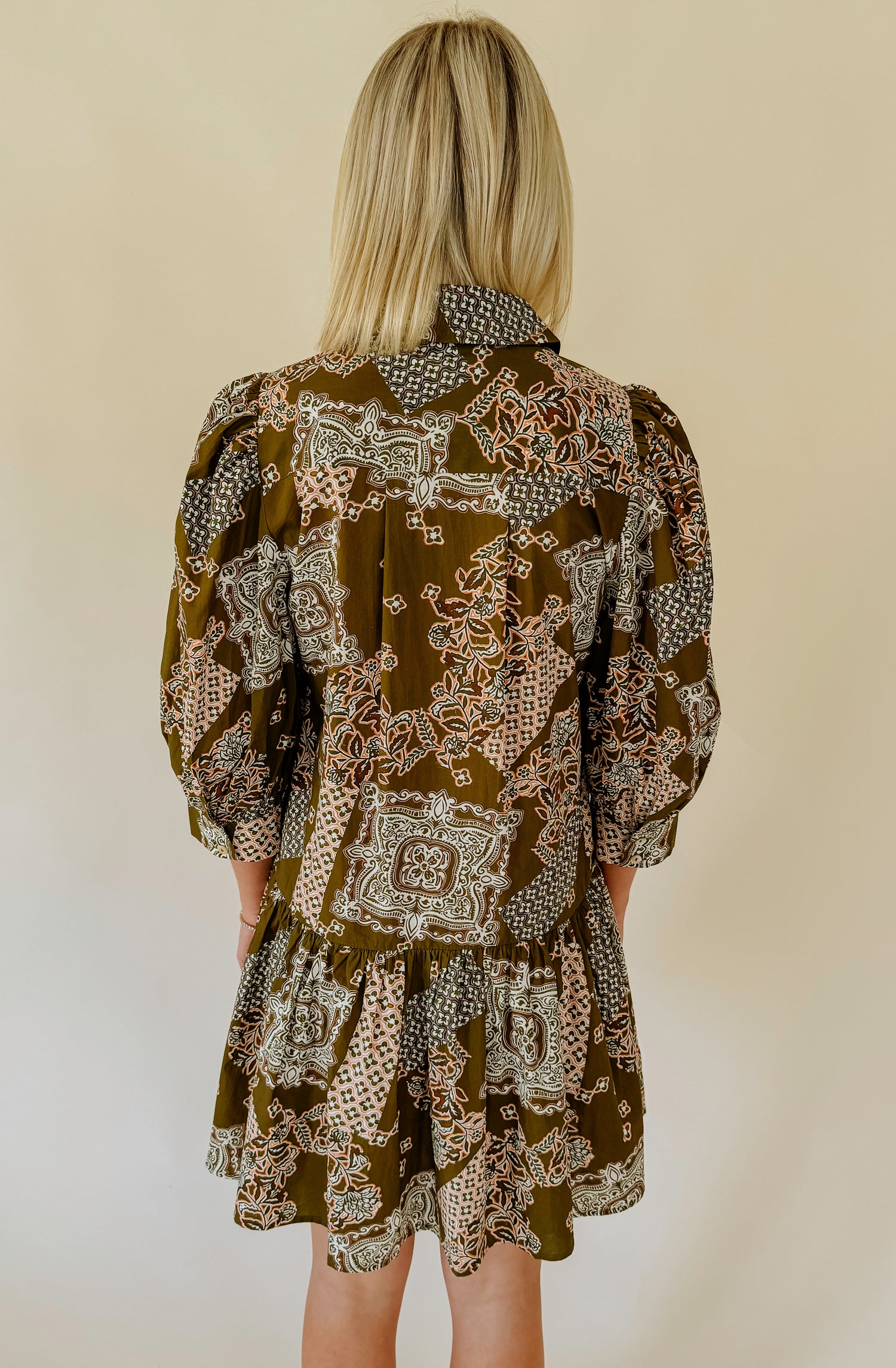 BETTER THIS WAY PRINTED DRESS