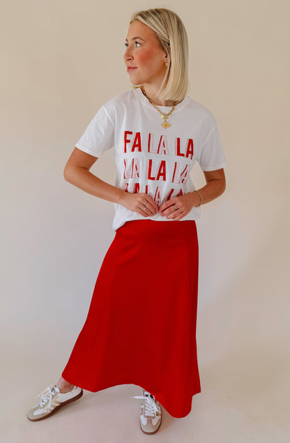 Z SUPPLY FALALALA BOYFRIEND TEE